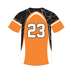 Maillots de baseball personnalisés OEM avec boutons, 100% polyester, séchage rapide, unisexe, grande taille, vêtements de sport pour adultes - Product Image 3