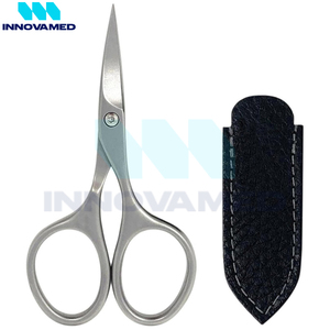 Bon Durable entièrement personnalisé en acier inoxydable antidérapant haute précision russe ciseaux à cuticules beauté manucure pédicure outils - Product Image 1