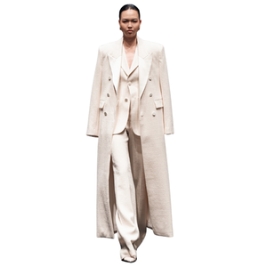 Trenchs de haute qualité pour femmes ROHDE manteau à double boutonnage deux rangées de boutons étiquetage privé vêtements pour femmes de luxe - Product Image 5