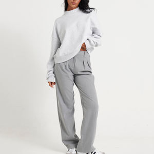 Broderie Hoodies Femme Automne et Hiver Nouveau Style À Manches Longues Poche Lâche Femmes Hommes Hoodies Sweats Surdimensionné Sweat - Product Image 1