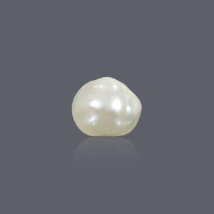 Perle de Basra 4,15 carats, naturelle, blanche/rose, perle d'eau douce en vrac pour bijoux ou fabrication de bijoux - Product Image 1