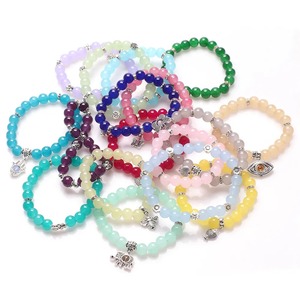 8MM Round Glass Beads DIY Box <b>Kit</b> 375 Pcs 15 Grid Friendship <b>Bracelet</b> Jewellery <b>Making</b> Assorted Colors <b>Crystal</b> Lampwork - Product Image 6