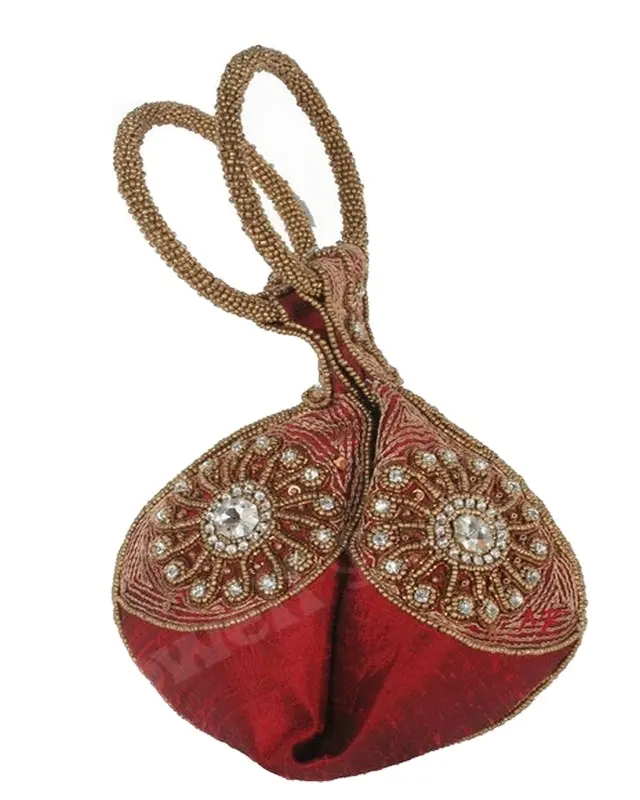 Свадебный Кошелек, индийский этнический женский кошелек, традиционный вышитый клатч, сумки