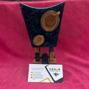 Premium luxe arabe Oud Madhkan brûleur bois et résine époxy Bakhoor porte-encens diffuseur d'aromathérapie pour la maison exportation indienne - Product Image 5