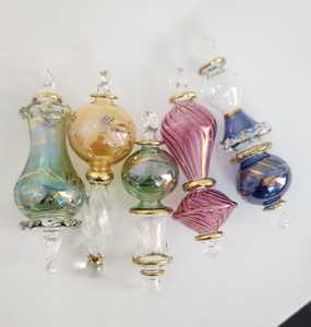 Vente en gros d'ornements uniques faits à la main de Noël égyptien pour verre soufflé à la bouche Art populaire Cadeau suspendu de style amoureux - Product Image 4