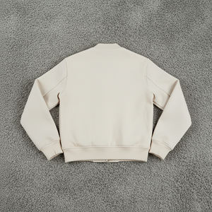 Veste universitaire Baseball College à fermeture éclair sur mesure de haute qualité pour homme veste universitaire coupe-vent lourde de grande taille - Product Image 6