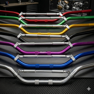 Manubre universel en aluminium pour moto haute résistance pour mini moto et motocross - Product Image 3
