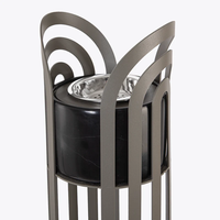 Nouveauté, brûleur d'encens en bois de santal indien durable et moderne en acier inoxydable, fabriqué à la main, directement de l'usine, diffuseur d'aromathérapie