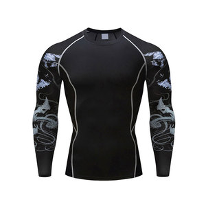 New Arrival High Quality Unisex Gym Fitness <b>Compression</b> <b>Shirts</b> Breathable Quick Dry 100% Polyester Customizable Made in Pakistan - Product Image 1