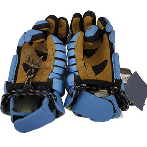 Men Youth Lacrosse <b>Gloves</b> High Performance Breathable Padded Protection Strong Grip Sports Outdoor Use - Product Image 2