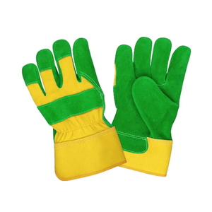 NOUVEAU Gants de travail en cuir de sécurité industrielle Protection de sécurité anti-impact dans la main Gants de travail en cuir IN Prix de gros - Product Image 4
