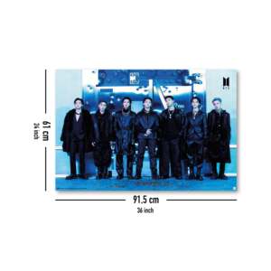 Póster Moderno de BTS para Decoración de Pared - Product Image 1