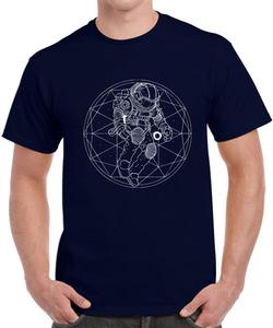 Camiseta estampada de manga corta para hombre de 100% algodón 150gsm - Product Image 6