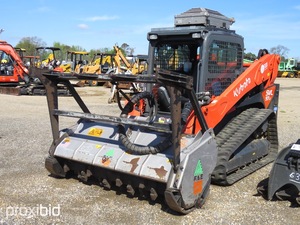 Kubota SVL 97-2 Skid Steer Mulcher Venta caliente, desbrozadora de árboles de alta eficiencia, precio de fábrica, equipo de la mejor calidad al por mayor - Product Image 5