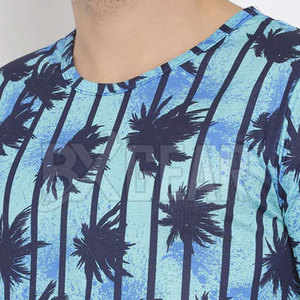 Camiseta cómoda para hombre con estampado de sublimación Diseño de estilo callejero de manga corta para uso diario de verano - Product Image 5