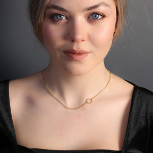 Collar de cadena hueca delicada, venta al por mayor, joyería de plata de ley 925 hecha a mano - Product Image 4