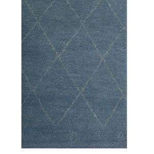 Zuri Green Large Area 9x12 <b>Wool</b> Hand Knotted Rugs Geometric Abstract for Home Entryway Hallway Rectangle Room-Model LKM-2098 - Product Image 4