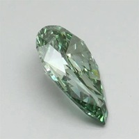 Exquisito Diamante Verde en Corte Pera, Cultivado en Laboratorio, Certificado IGI, VS1, Color D, Corte Excelente, Pulido y Simetría Perfectas, Diamante Suelto