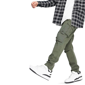 กางเกงวิ่งผู้ชายที่ทนทานพร้อมชุดทำงานแบบลำลองผ้าโพลีเอสเตอร์100% แบบแห้งเร็วระบายอากาศได้ดี - Product Image 5