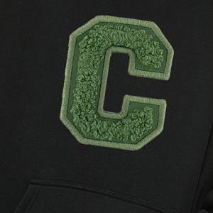 เสื้อฮู้ดดี้ปักลายเชนิลล์สำหรับผู้ชายแบบใหม่ ผ้าฝ้าย 100% สั่งทำพิเศษ ป้องกันรอยยับ ระบายอากาศได้ดี เป็นมิตรกับสิ่งแวดล้อม คุณภาพสูง แบบยาว - Product Image 2