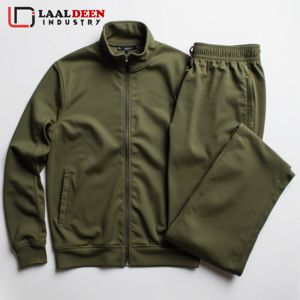 High Quality Men's Gym Jogger Tracksuit Zip Sweatsuit Logo <b>Slim</b> Fit 2-Piece Polyester Lightweight Colorful for Autumn Season - Product Image 1