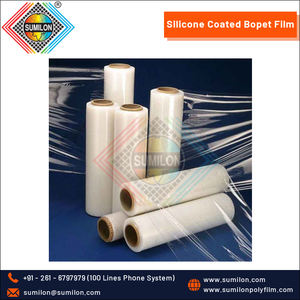 Films BOPET de revêtement de libération enduits de silicone transparent souple de qualité certifiée par approvisionnement direct d'usine pour l'emballage - Product Image 3