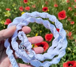 Soft Cotton Rope <b>Dog</b> <b>Leash</b> – White Pet Lead for Cats and Small <b>Dogs</b>, Wedding <b>Leash</b>, 100% Natural - Product Image 4