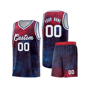 Maillot de basket-ball par sublimation Maillots réversibles de basket personnalisés - Product Image 3