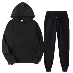 Ensemble Survêtement Homme Automne Hiver, Survêtement de Sport Décontracté à Capuche 2 Pièces (Sweat à Capuche + Pantalon) pour Hommes - Product Image 1
