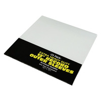 Hochwertige wiederverschließbare durchsichtige Plastik-CD-Hüllen-Albumverpackungsbeutel Lp-Vinyl-Record-Außendeckel