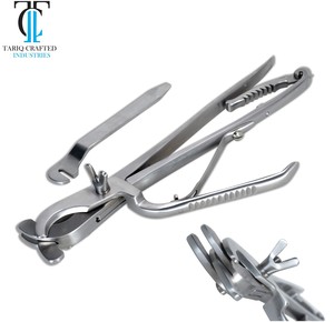 Emasculadores Veterinarios de Acero Inoxidable, Herramientas de Castración para Ganado, TARIQ CRAFTED INDUSTRIES, Instrumentos Veterinarios - Product Image 3