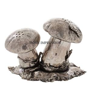 Mesa de comedor de diseñador de setas chapada en oro de alta calidad, juego de molinillo de sal y pimienta, accesorios de utensilios de cocina, suministros - Product Image 2