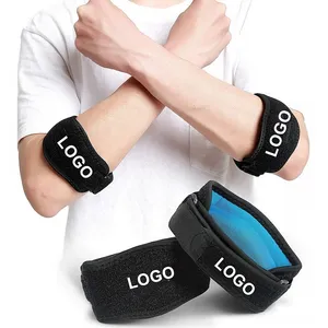 Attelle de soutien du coude en néoprène avec coussin de compression, fixation articulaire flexible, protection pour le sport - Product Image 1
