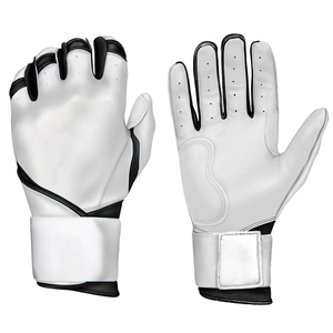 2025 nouveaux gants de frappeur de Baseball personnalisés en gros OEM Logo sur mesure professionnel de haute qualité en cuir véritable anti-dérapant - Product Image 4