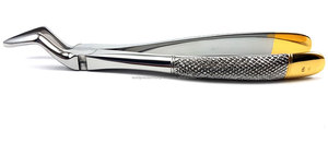 Pince d'extraction manuelle Nr.51 pour racines dentaires, molaires, extraites par force, en acier inoxydable, autoclavable, certifiée CE, pour usage dentaire - Product Image 3