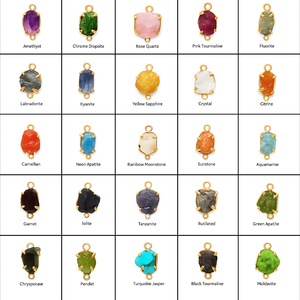 จี้คริสตัลพลอยธรรมชาติสำหรับทำเครื่องประดับ - Product Image 2