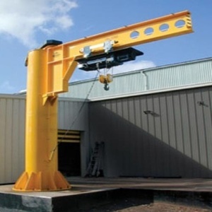 Grúa de brazo montada en Pilar de ingeniería Ganesh duradera Altura máxima 40 60 pies Capacidad máxima de elevación 25 30 toneladas - Product Image 4