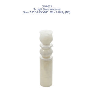 Bougeoir en marbre blanc de base de bol de 5x3x3 pouces d'approvisionnement en gros pour la décoration de table à la maison du fournisseur indien - Product Image 5