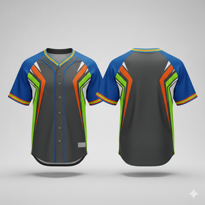 Uniformes de Béisbol Profesionales con Impresión Personalizable, 100% Poliéster, Secado Rápido, Transpirable, Cuello en V - Product Image 2