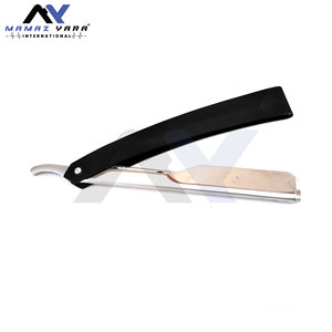 Navaja de Barbero de Doble Filo con Soporte para Cuchillas, Navaja de Afeitar Profesional Clásica para un Afeitado Suave y Limpio, Afeitado en Húmedo Tradicional - Product Image 4