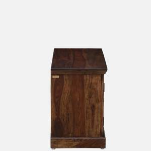 Consola de TV de madera Staffford Sheesham con acabado de teca provincial de diseño tradicional para televisores de hasta 32 \ "-Para aplicación en la sala de estar - Product Image 5