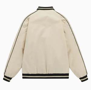 2026 nuevo logotipo bordado personalizado chaqueta de invierno Letterman ropa de calle chaqueta universitaria de secado rápido para hombres a la venta - Product Image 4