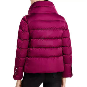 Chaqueta Acolchada para Mujer con Cierre, Talla y Color Personalizables, Alta Calidad, Transpirable, Resistente al Viento, Ecológica, de Poliéster/Nailon, para Invierno - Product Image 2