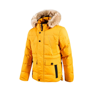 Chaqueta de Plumón Gruesa y Cálida de Invierno de Nuevo Diseño y Alta Calidad, Chaqueta Cortavientos Impermeable de Color Sólido con Capucha, Chaqueta Bomber de Talla Grande para Hombre - Product Image 5