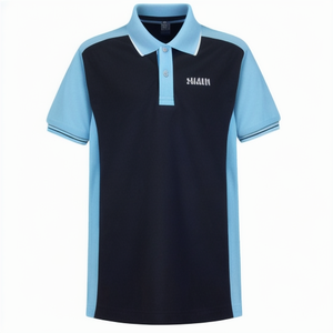 MADE BD hommes décontracté à manches courtes pour Polo doux tricoté coton tissu moderne solide motif Design élégant Look parfait - Product Image 2