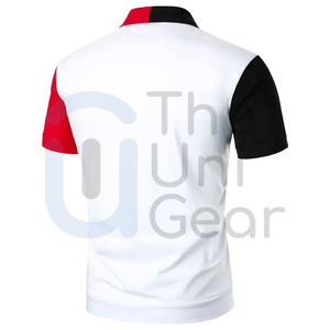 Vêtements de sport de rue pour hommes en tricot solide personnalisé de haute qualité, à séchage rapide, manches courtes, vente en gros - Product Image 6