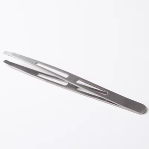 Pinzas de Acero Inoxidable para Cejas, Pestañas Postizas y Barba, Pinza Diagonal - Product Image 1