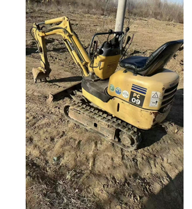 Excavadoras Usadas KOMATSU PC09 de 1 tonelada y 0.9 toneladas, Mini Excavadora Hidráulica de Orugas, Mejor Precio, Buen Estado, con Certificación CE, en Venta - Product Image 6