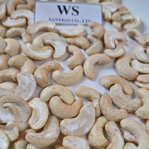 Offre Spéciale! SANTIGO Noix de cajou cassées Kaju Badam Noix de cajou WS Blanc fendu Faible quantité minimale de commande - Product Image 1