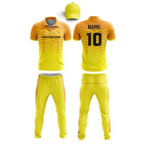 Cricket Uniform Fully Customized Made Highest Quality Newest Design Team Wear Sublimation Cricket Uniform by VIKY INDUSTRIES - Product Image 1
